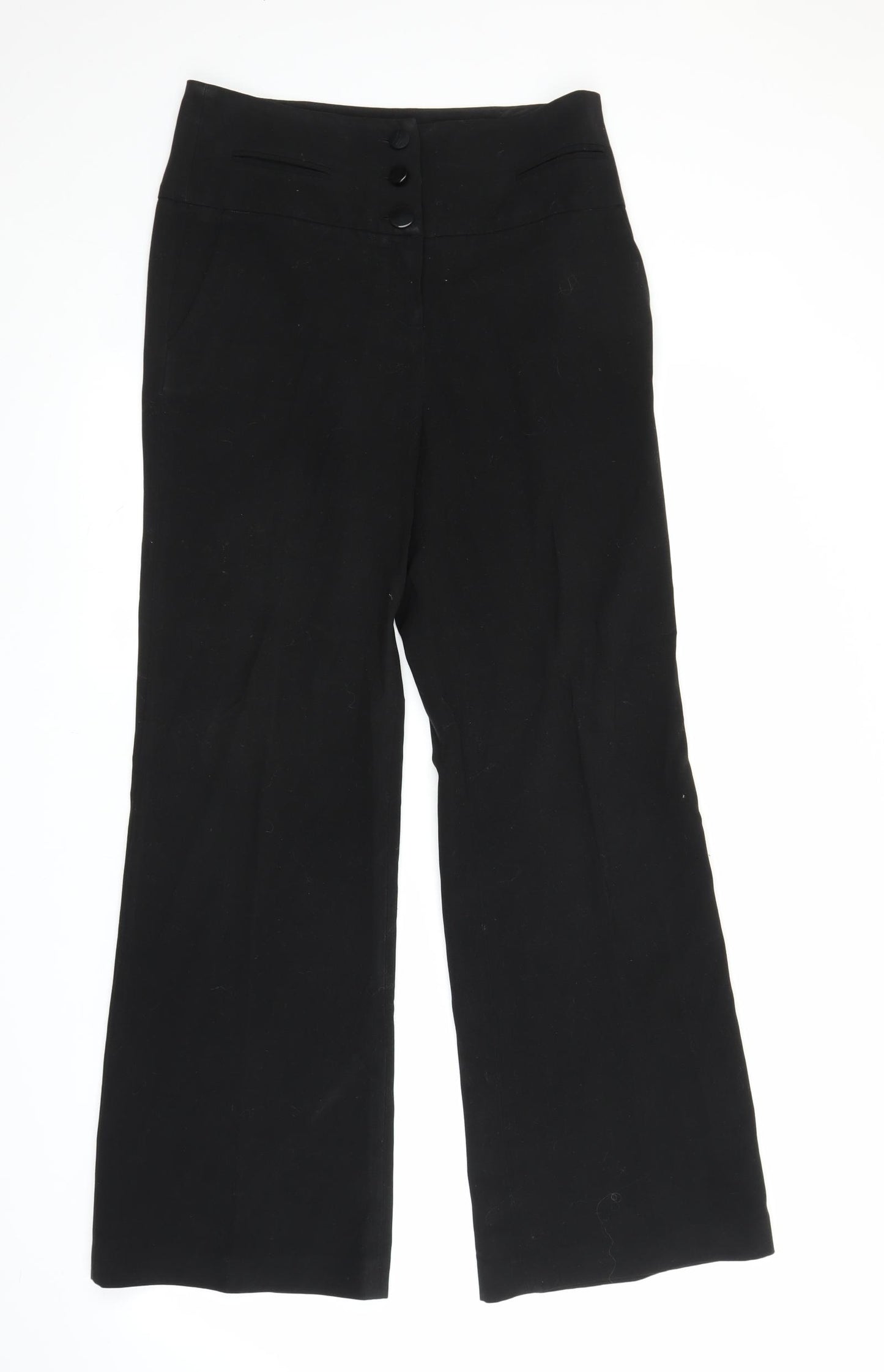 Debenhams Womens Black   Trousers  Size 10 L30 in