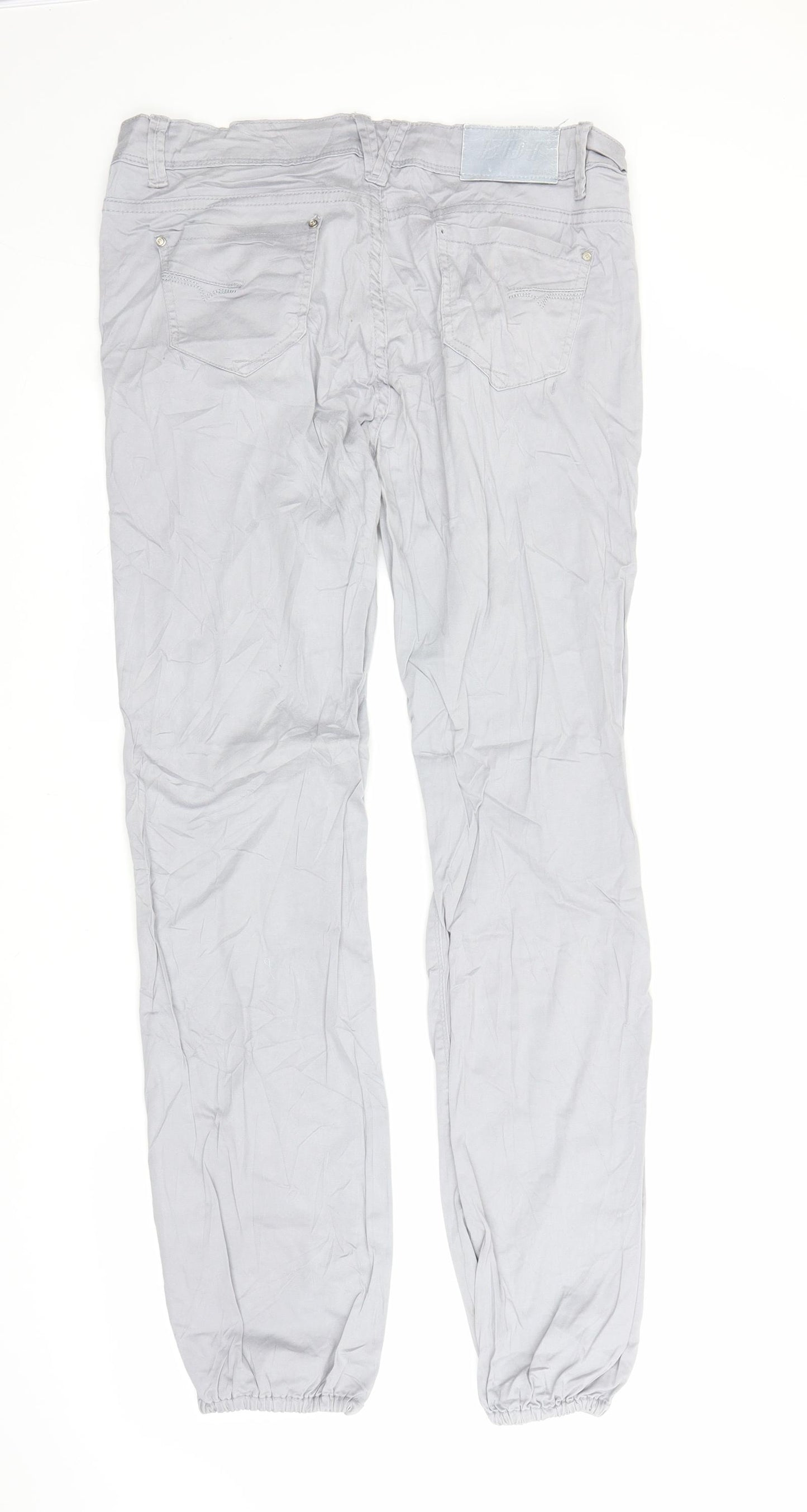 EDI Womens Grey   Carpenter Trousers Size 16 L30 in
