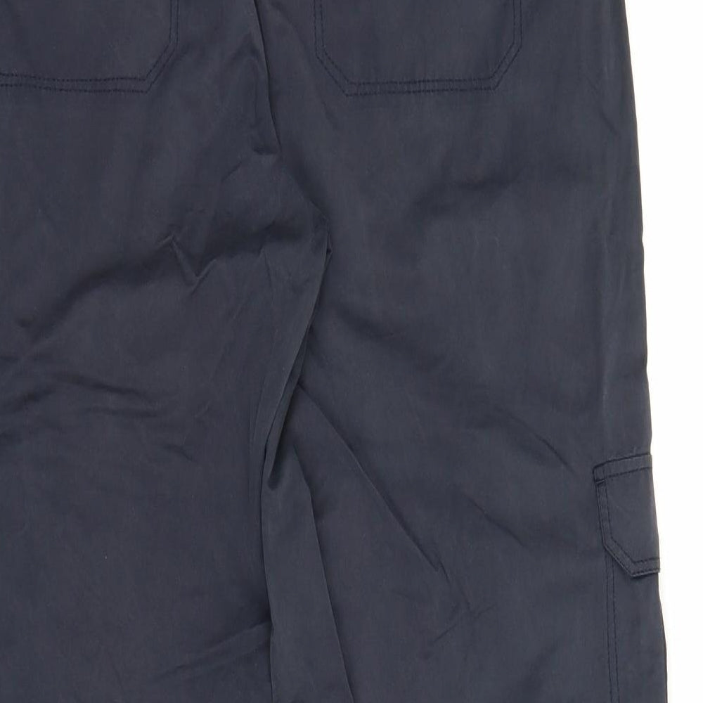 NEXT Womens Blue   Cargo Trousers Size 16 L28 in