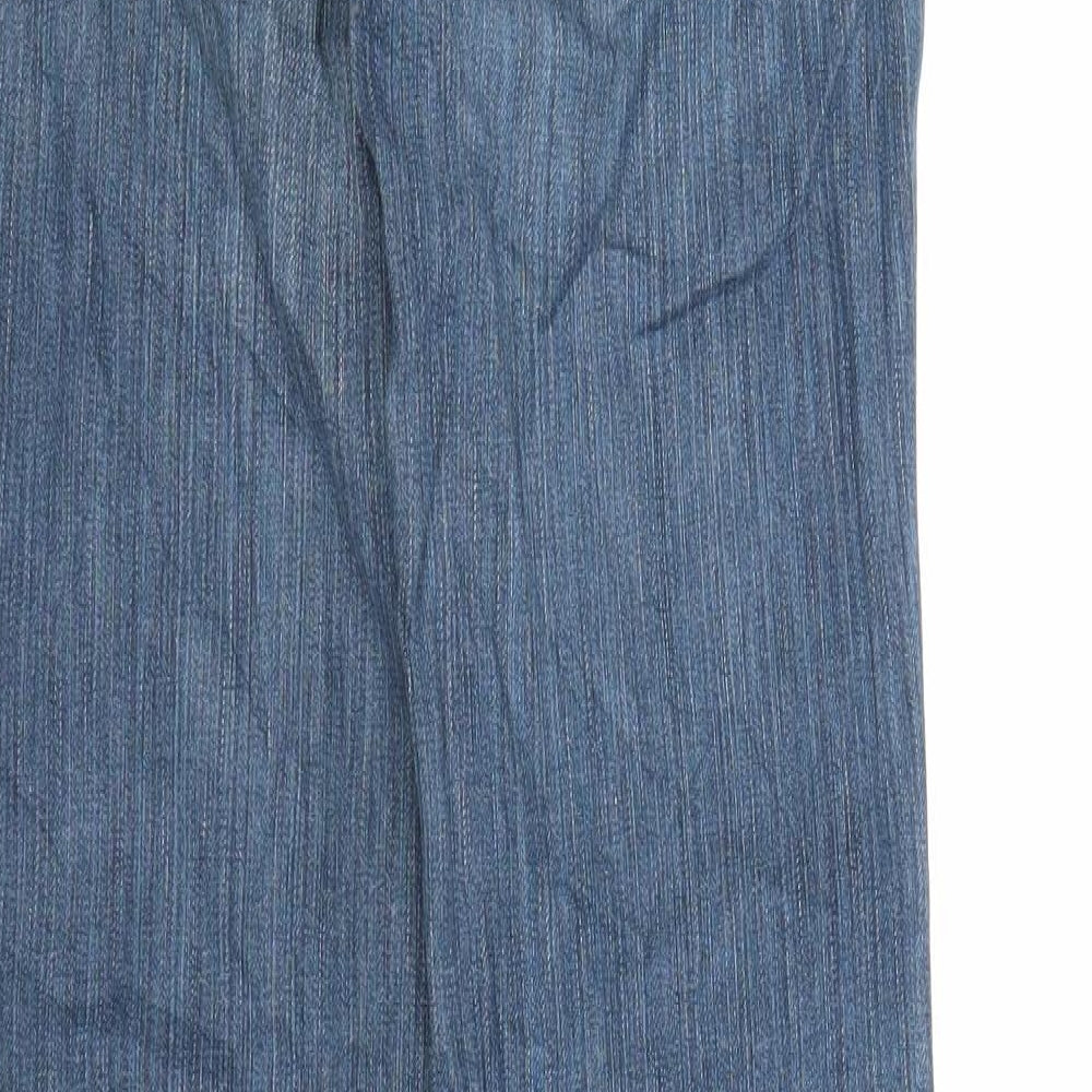 Lee Womens Blue  Denim Bootcut Jeans Size S L31 in