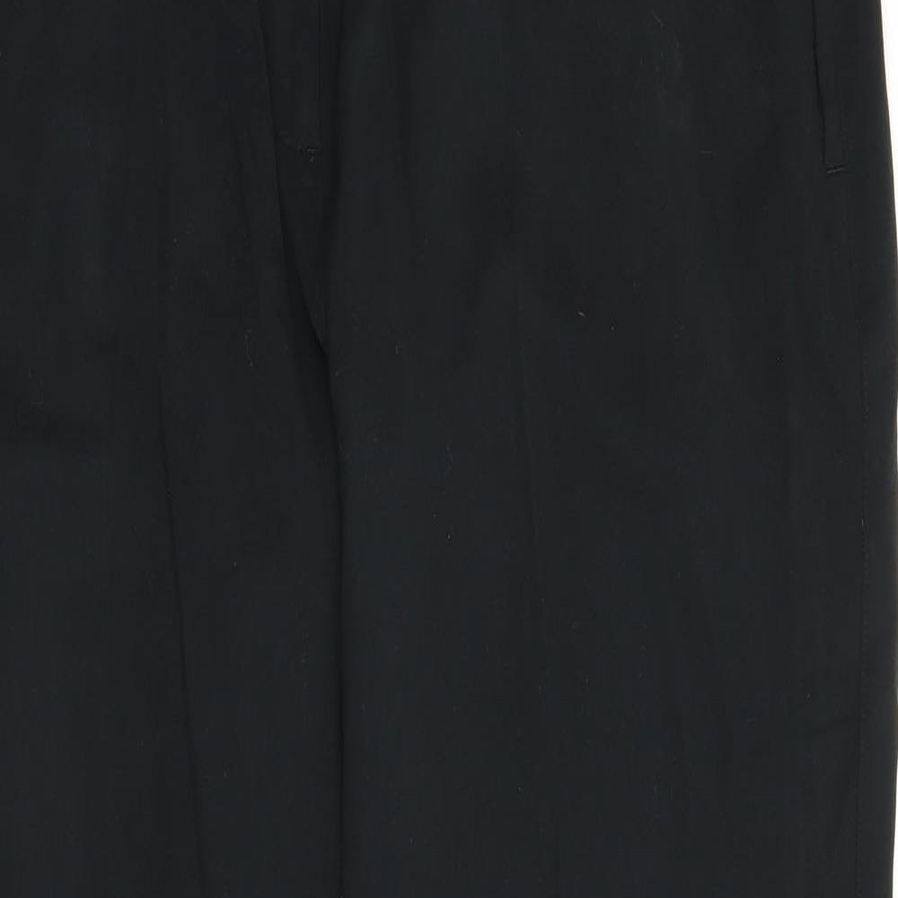 M&S Womens Black   Capri Trousers Size 22 L28 in