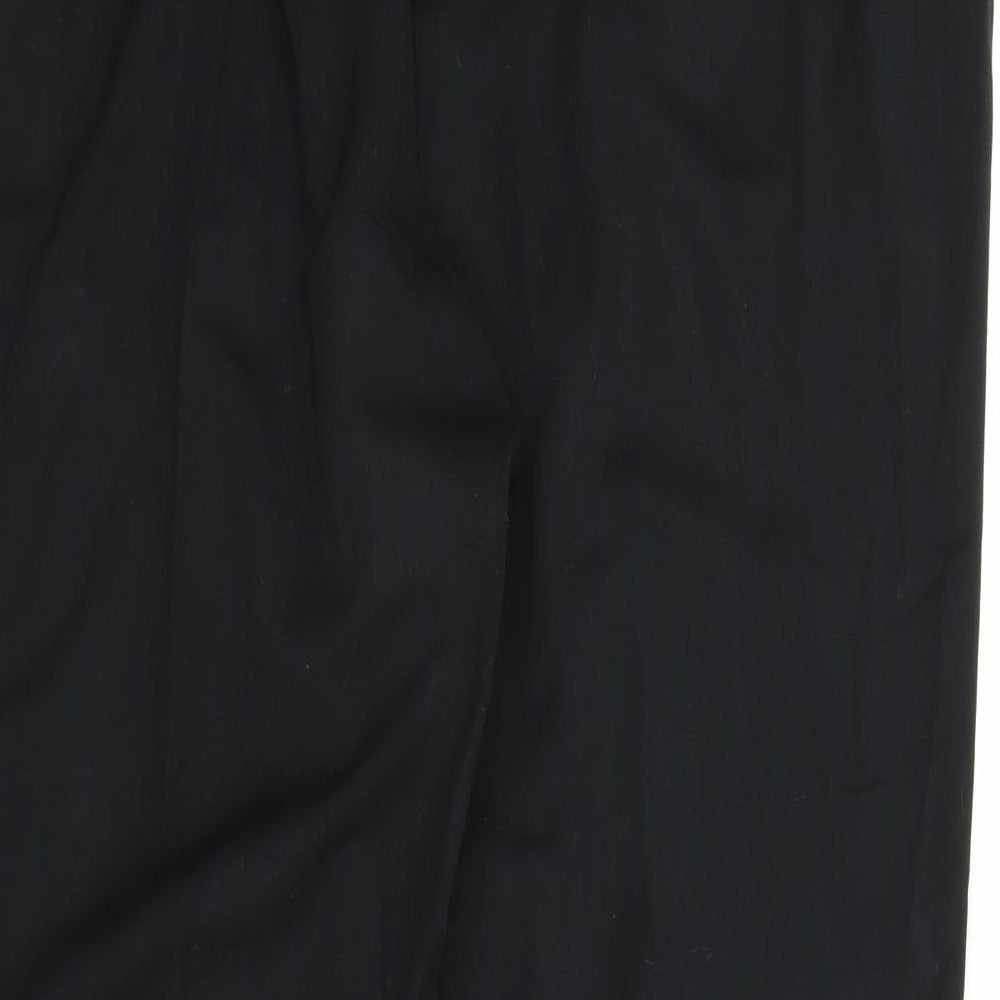 M&S Womens Black   Capri Trousers Size 22 L28 in