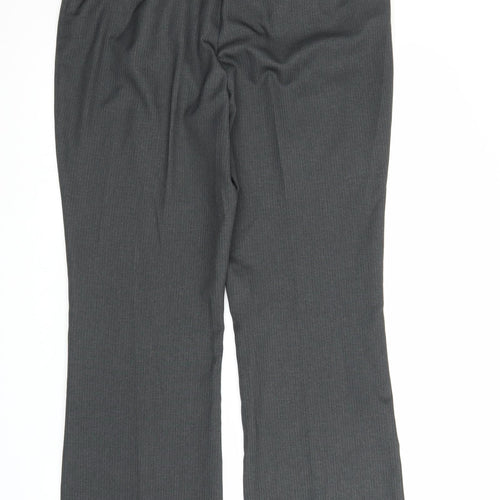 TU Womens Grey   Trousers  Size 14 L29 in