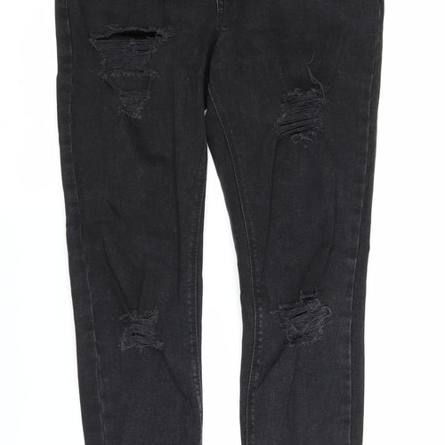 New Look Girls Black  Denim Skinny Jeans Size 13 Years