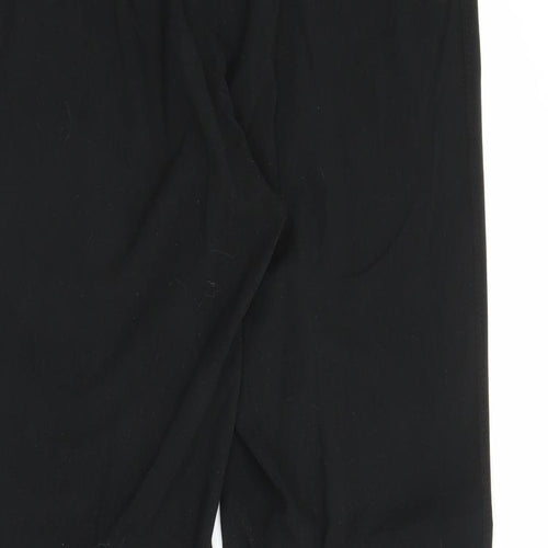 M&S Womens Black   Trousers  Size 10 L29 in