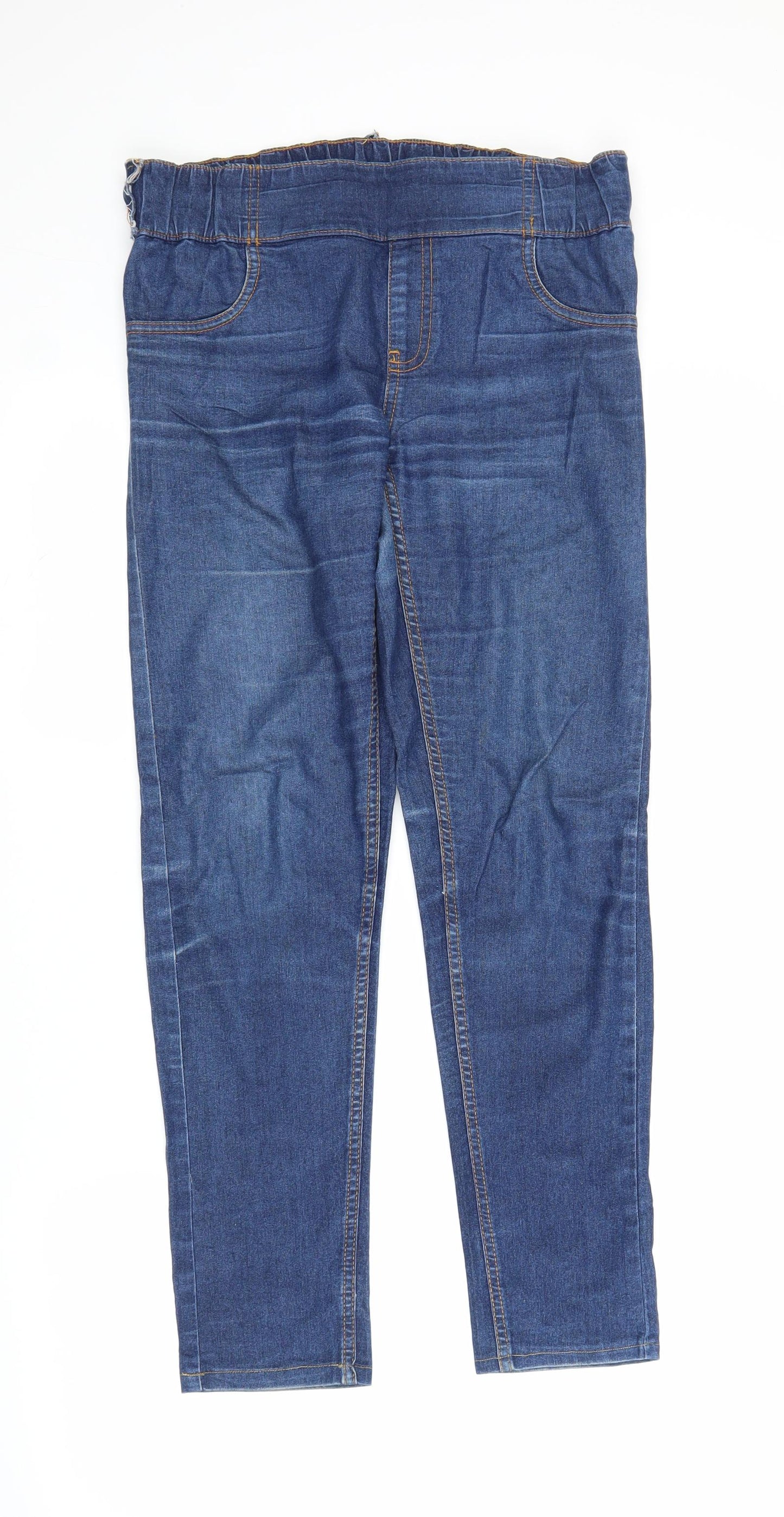 ESMARA Womens Blue  Denim Jegging Jeans Size 10 L27 in