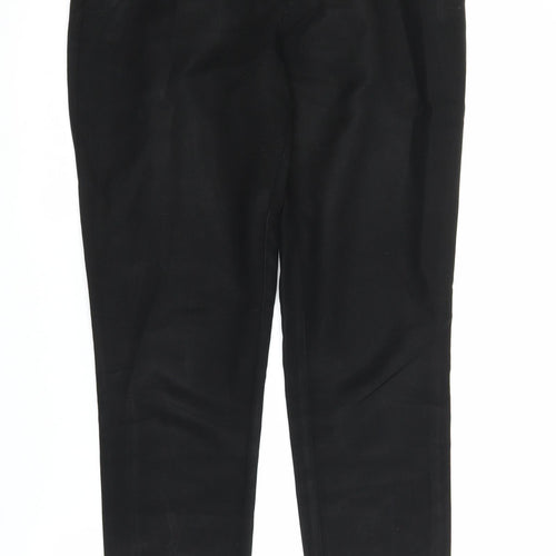 Primark Womens Black   Carrot Trousers Size 8 L28 in