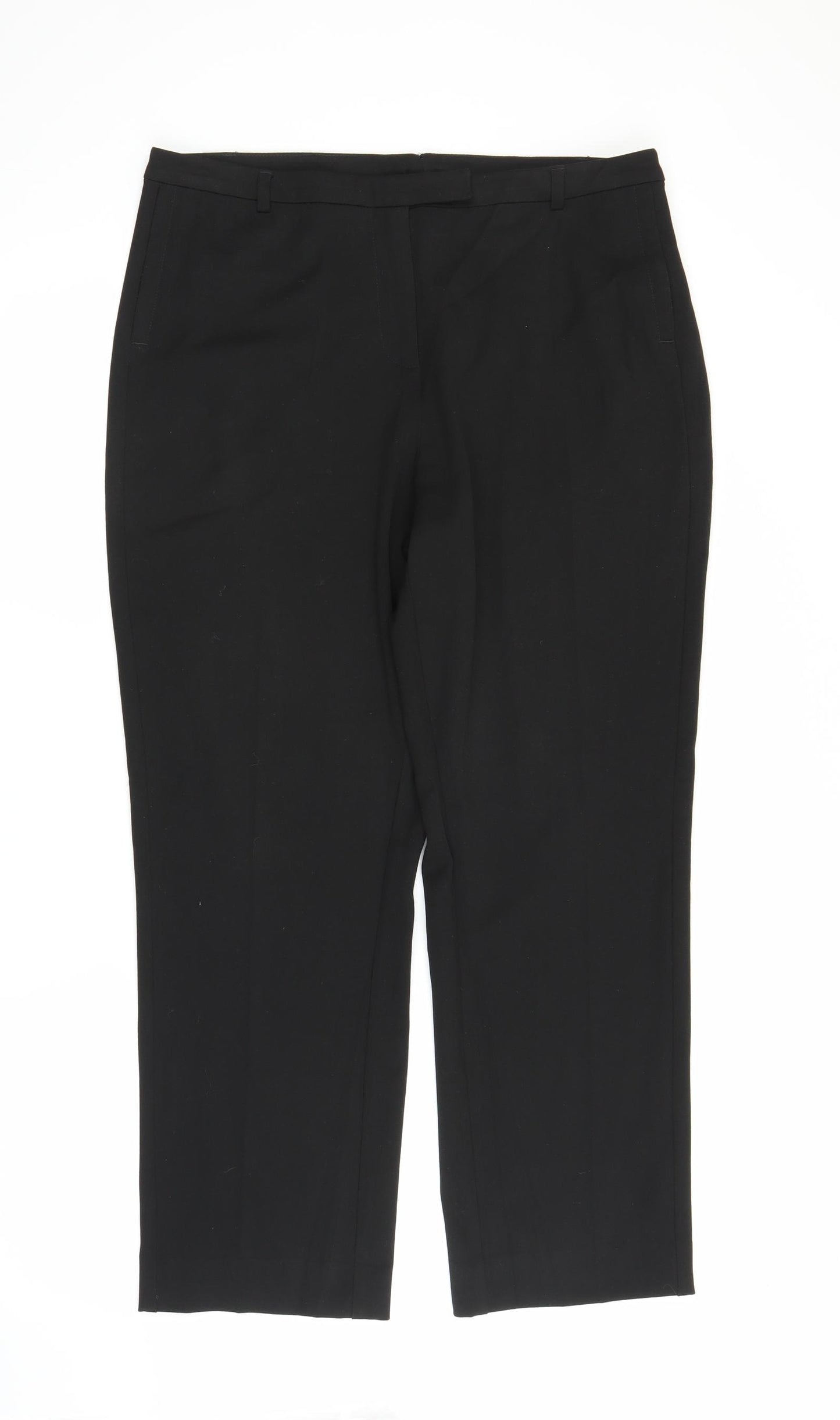 Preworn Womens Black   Trousers  Size M L26 in