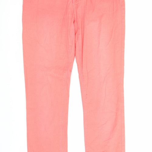 TCM Womens Pink  Denim Straight Jeans Size 10 L27 in