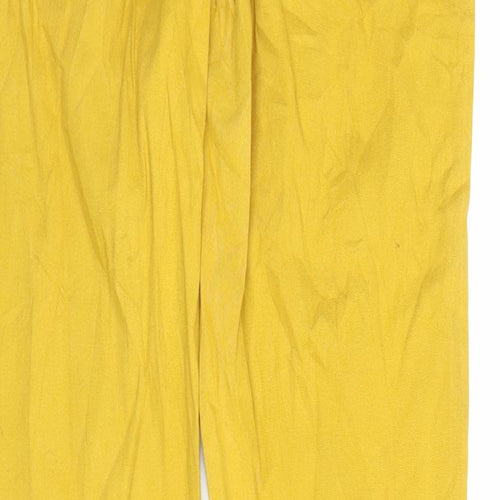 Preworn Womens Yellow   Chino Trousers Size S L30 in