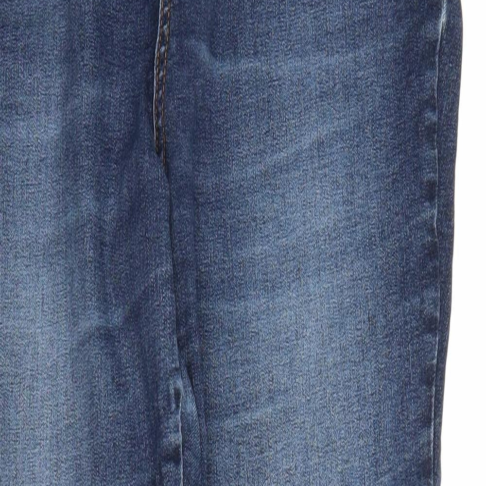 TU Womens Blue  Denim Skinny Jeans Size 16 L27 in