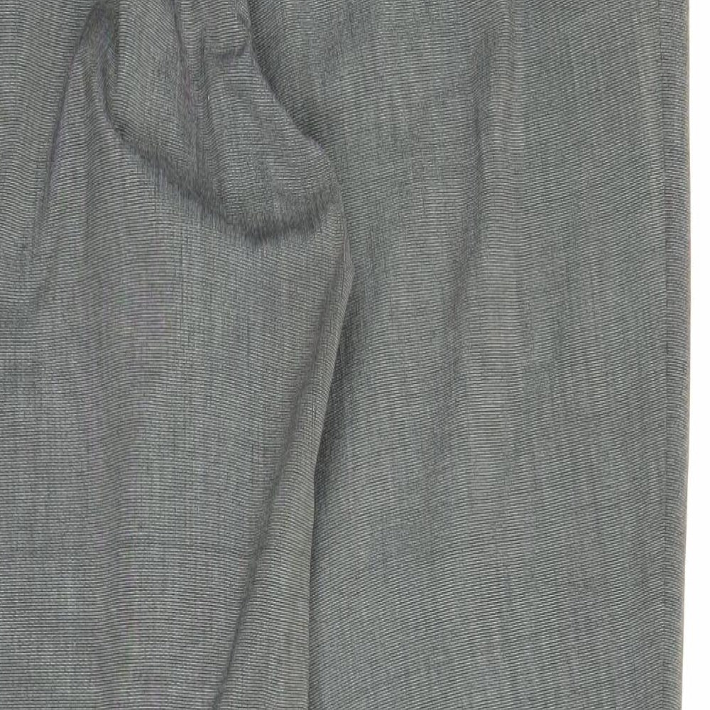 New Look Womens Grey   Carrot Trousers Size 12 L26 in