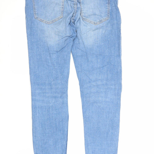 RESERVED Womens Blue  Denim Skinny Jeans Size 10 L26 in