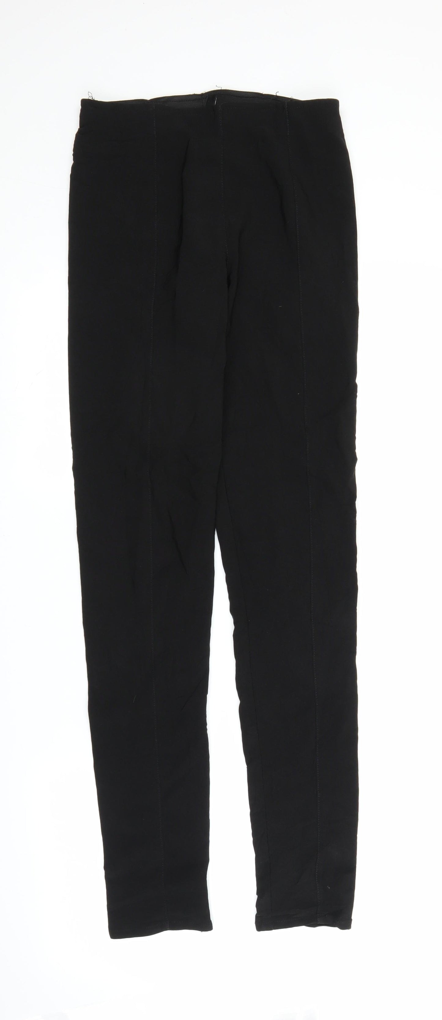 H&M Womens Black   Carrot Leggings Size 8 L30 in