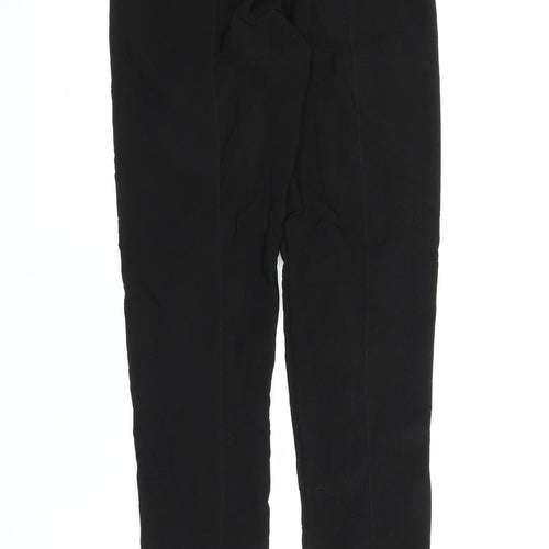 H&M Womens Black   Carrot Leggings Size 8 L30 in