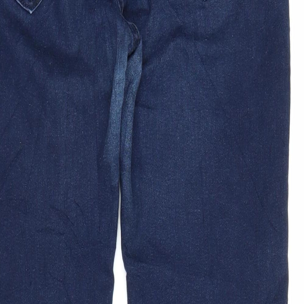 Slolo Womens Blue  Denim Jegging Jeans Size M L27 in