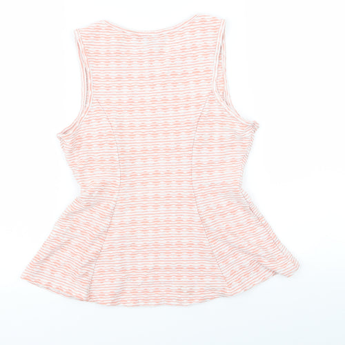 Primark Womens Pink Geometric  Basic Tank Size 10