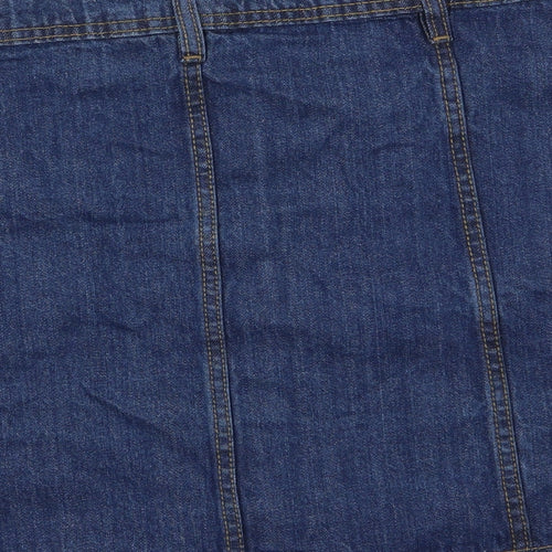 PEP AND CO Womens Blue  Denim Mini Skirt Size 18