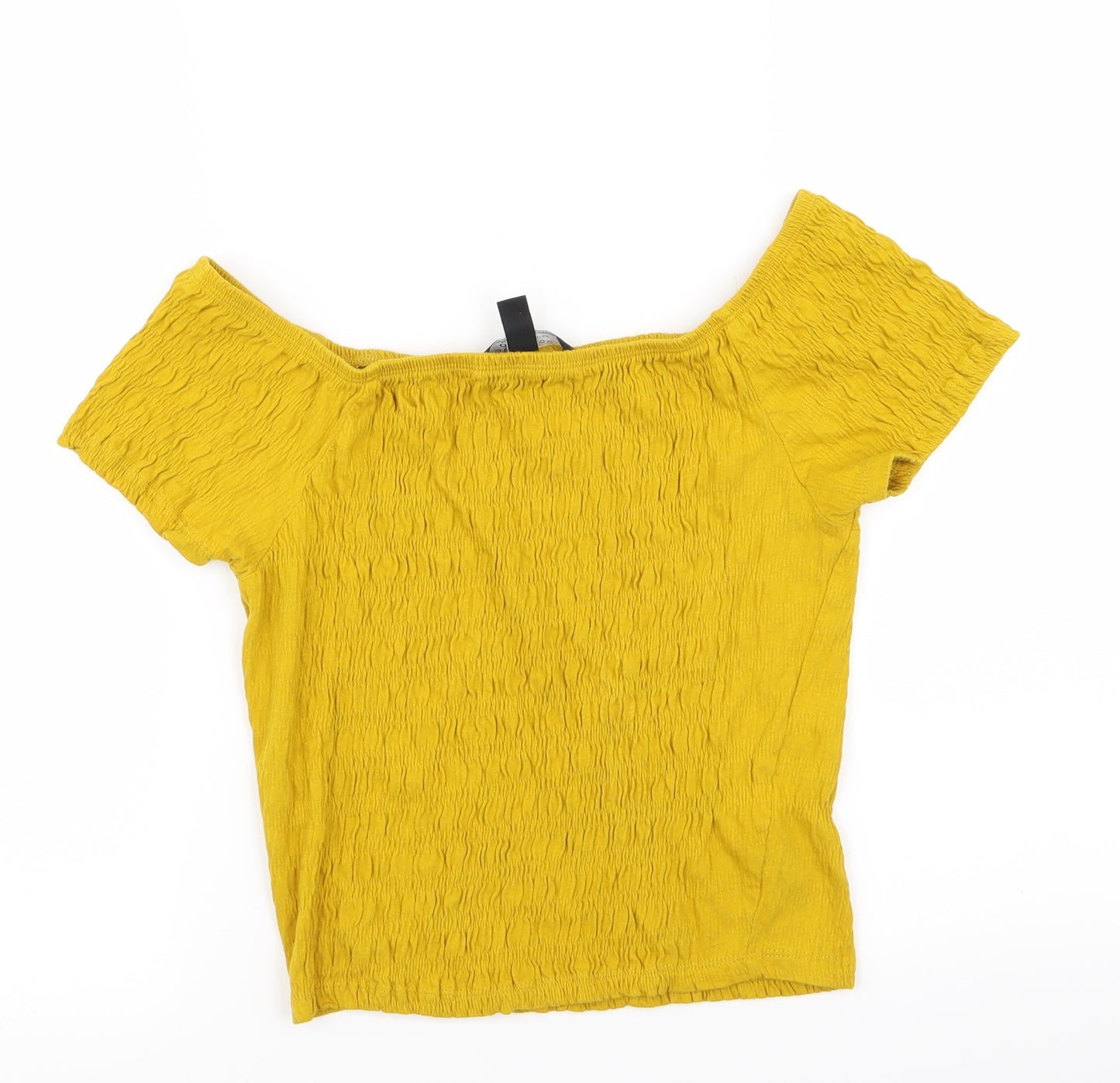 New Look Girls Yellow   Basic T-Shirt Size 14-15 Years