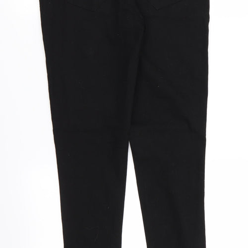 DENIM AND CO Womens Black   Jegging Leggings Size 12 L30 in - Stretch waistband