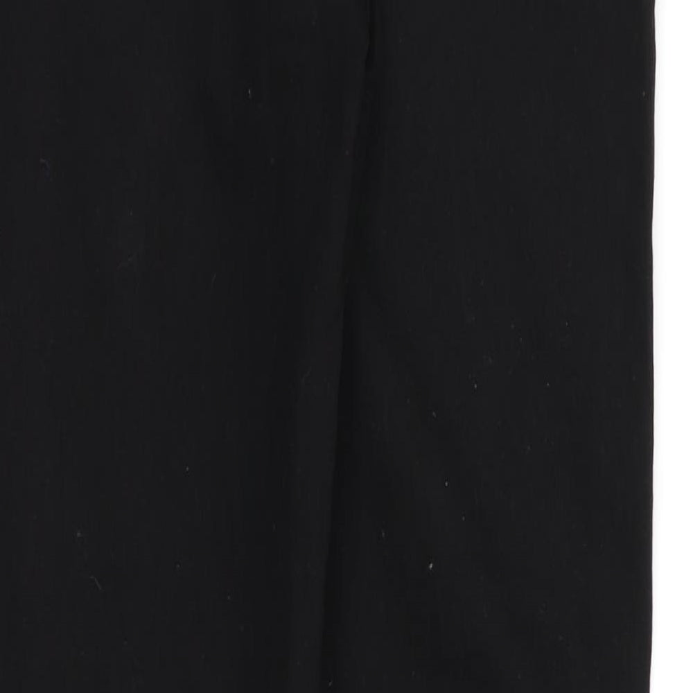 DENIM AND CO Womens Black   Jegging Leggings Size 12 L30 in - Stretch waistband