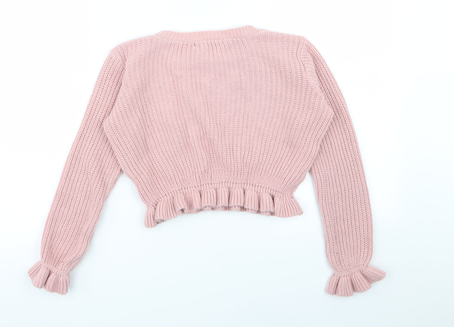 select  Girls Pink   Pullover Jumper Size 14 Years