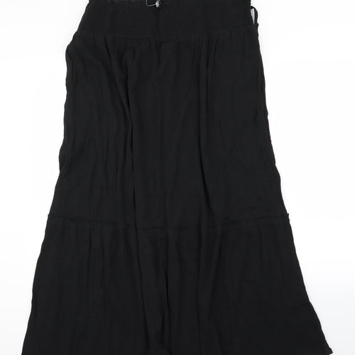 Asda George Womens Black   Maxi Skirt Size 20  - Stretch waistband