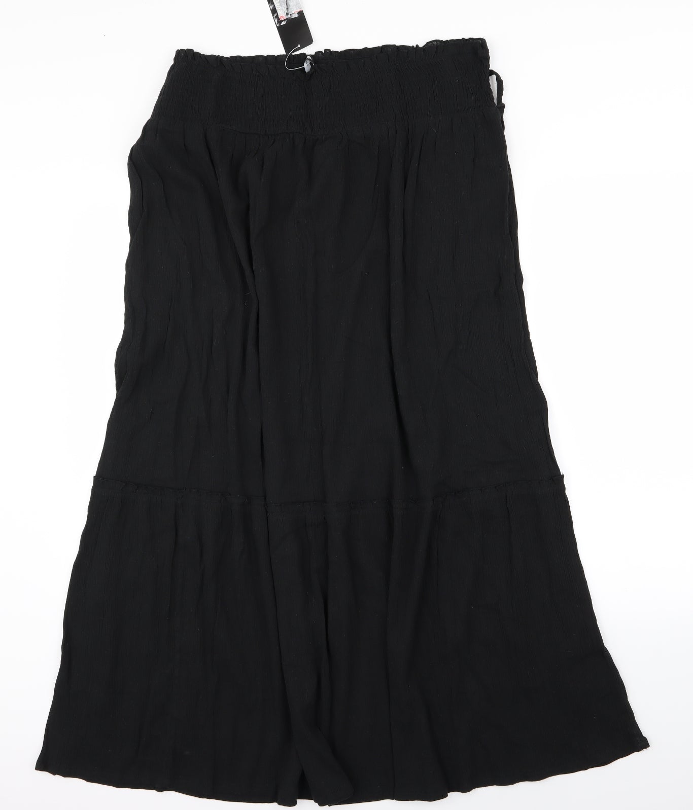 Asda George Womens Black   Maxi Skirt Size 20  - Stretch waistband