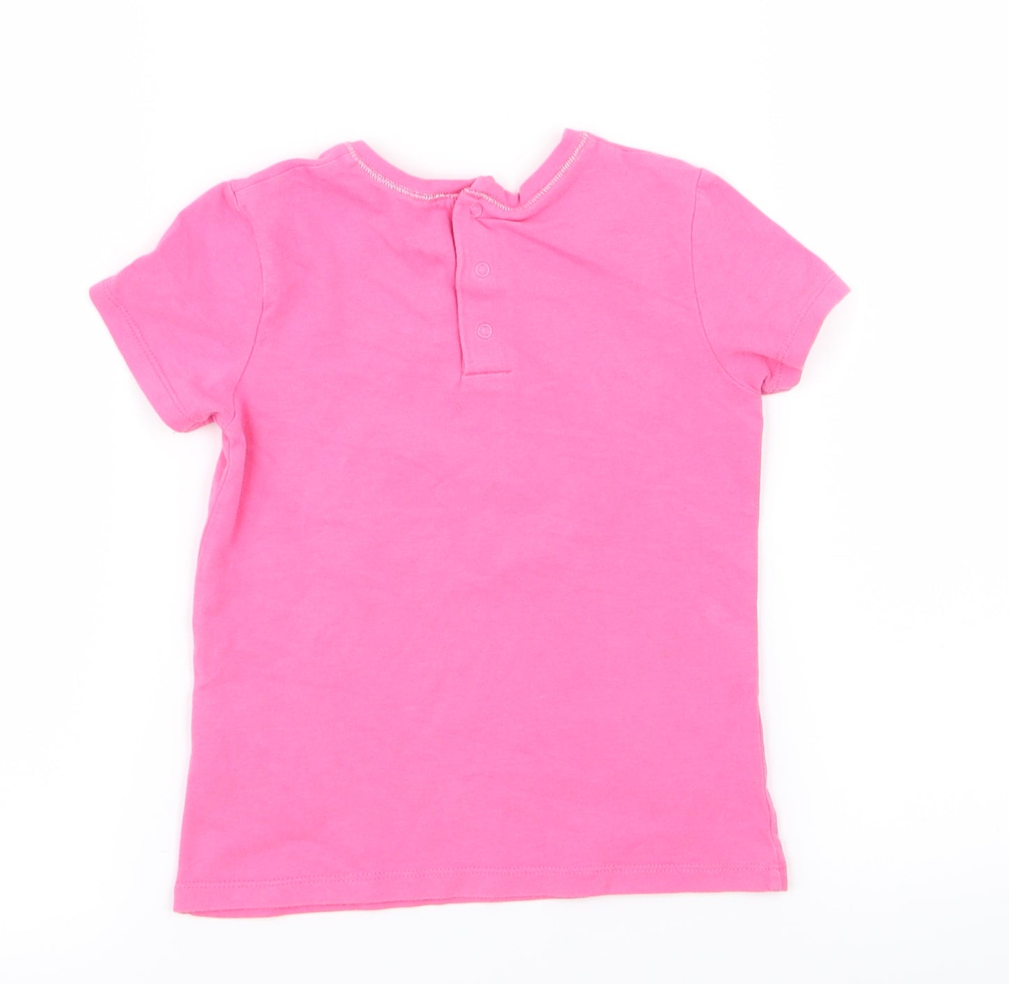 DKNY Girls Pink   Basic T-Shirt Size 4 Years