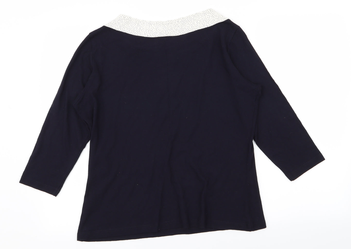 ALEX AND CO Womens Blue   Basic T-Shirt Size 16
