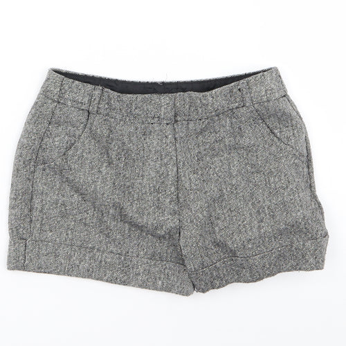 Asda George Girls Grey   Hot Pants Shorts Size 6-7 Years