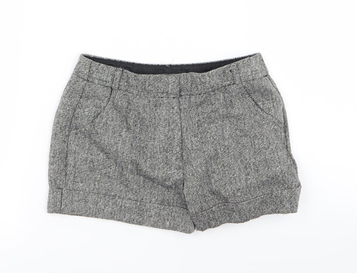 Asda George Girls Grey   Hot Pants Shorts Size 6-7 Years