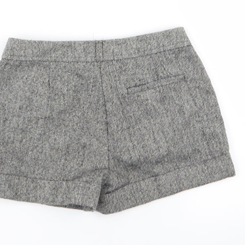Asda George Girls Grey   Hot Pants Shorts Size 6-7 Years