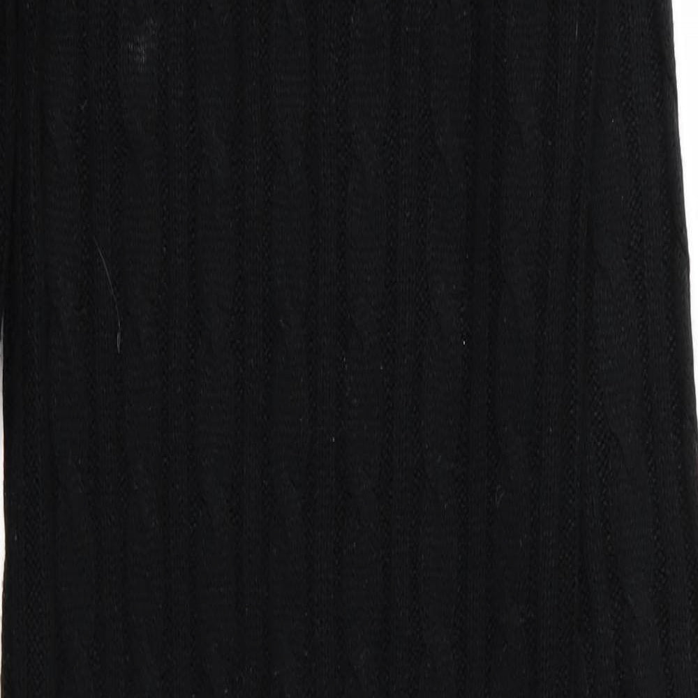 Brave Soul Womens Black   Jumper Dress  Size 8