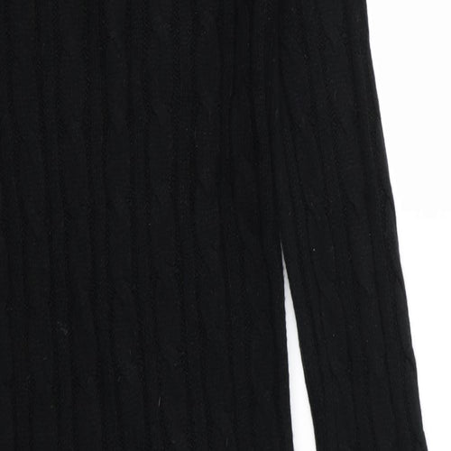 Brave Soul Womens Black   Jumper Dress  Size 8