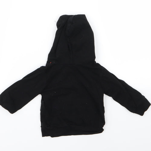 foshan Girls Black Animal Print  Pullover Jumper Size 3-6 Months
