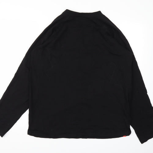 Virgin Atlantic Mens Black    T-Shirt Size M