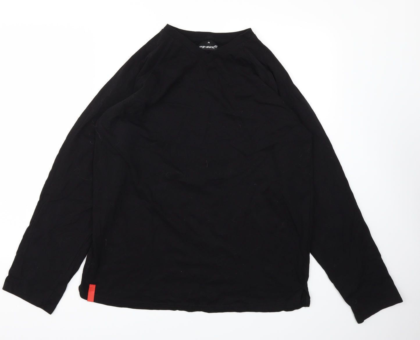 Virgin Atlantic Mens Black    T-Shirt Size M