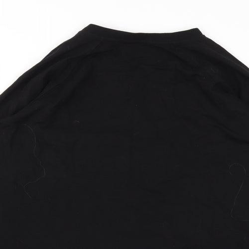 Virgin Atlantic Mens Black    T-Shirt Size M