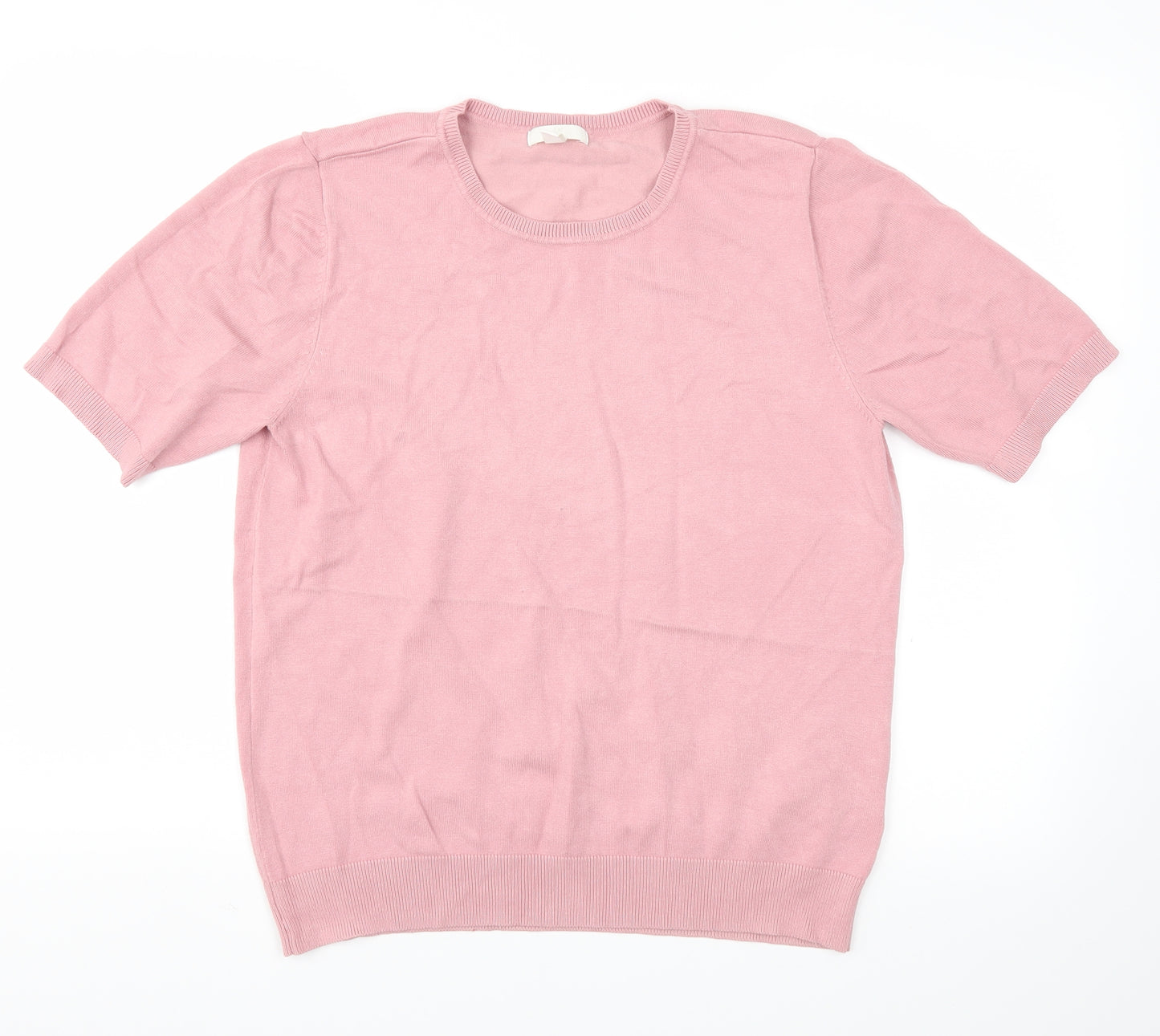 H&M Womens Pink   Basic T-Shirt Size M