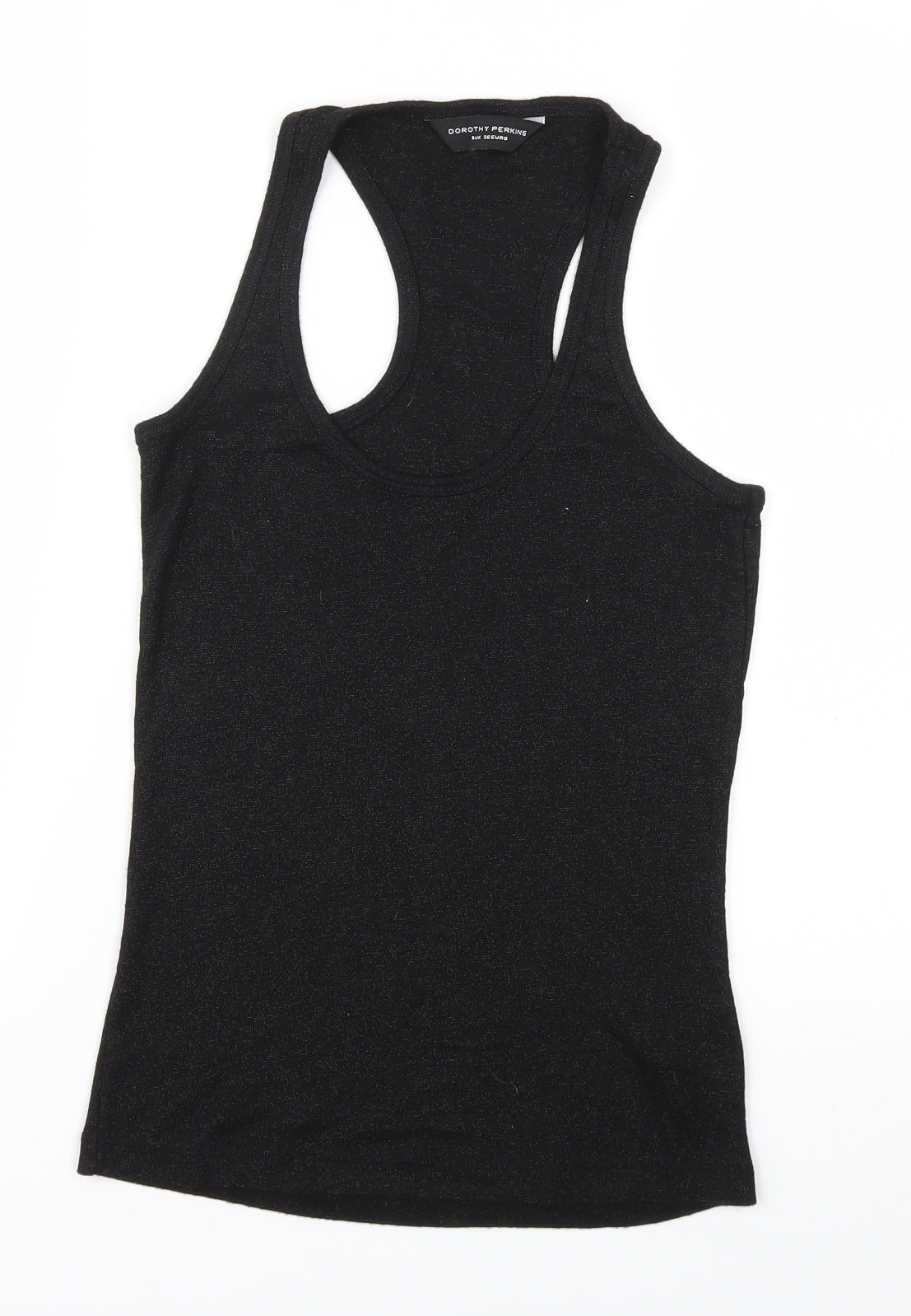 Dorothy Perkins Womens Black   Basic Tank Size 8