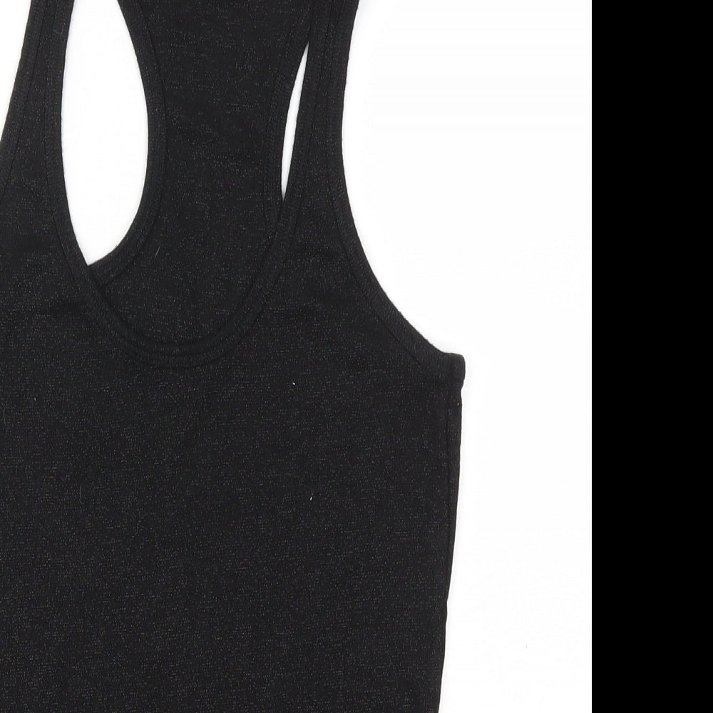 Dorothy Perkins Womens Black   Basic Tank Size 8