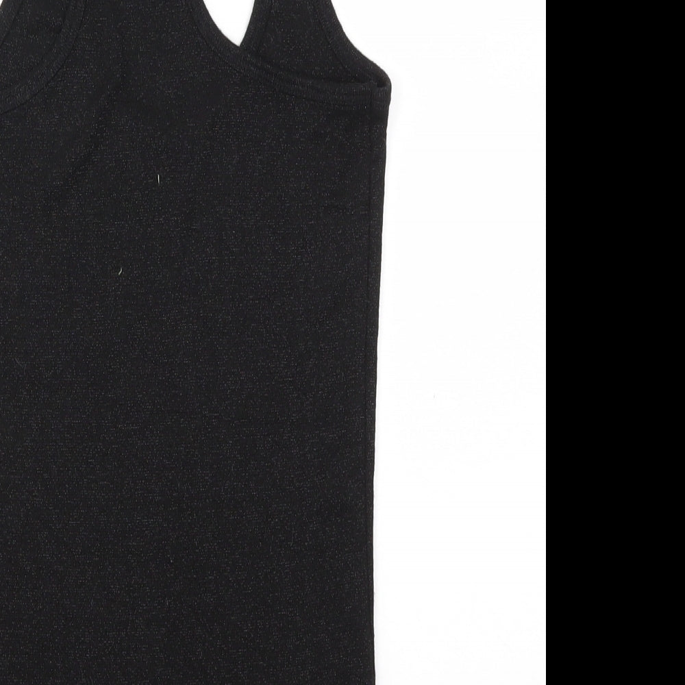 Dorothy Perkins Womens Black   Basic Tank Size 8