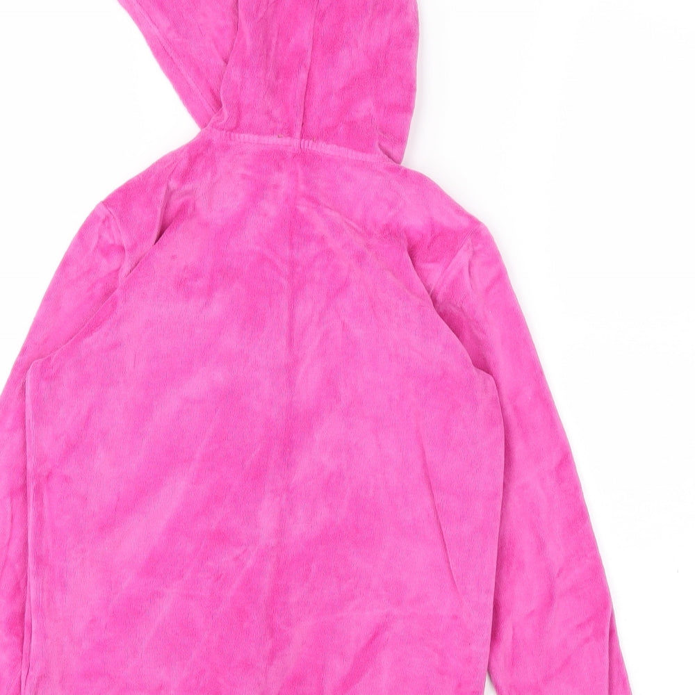 United Colors of Benetton Girls Pink   Full Zip Jumper Size M