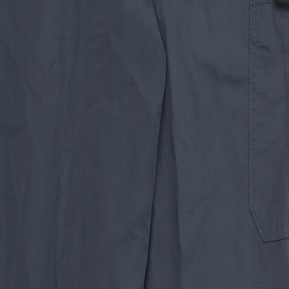 Blue Harbour Mens Blue Houndstooth  Jogger Trousers Size 34 L31 in
