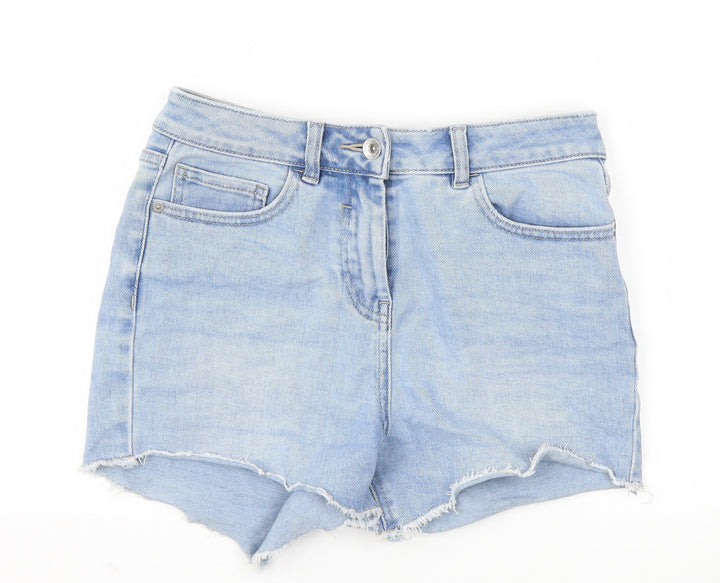 NEXT Womens Blue Hot Pants Shorts Size 8