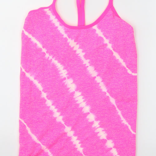 work out Womens Pink   Basic Tank Size 8