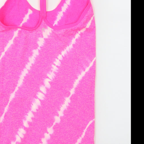 work out Womens Pink   Basic Tank Size 8