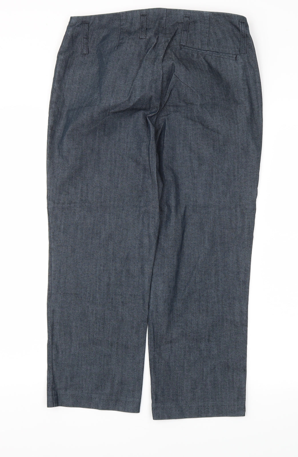 M&S Womens Grey   Trousers  Size 12 L24 in