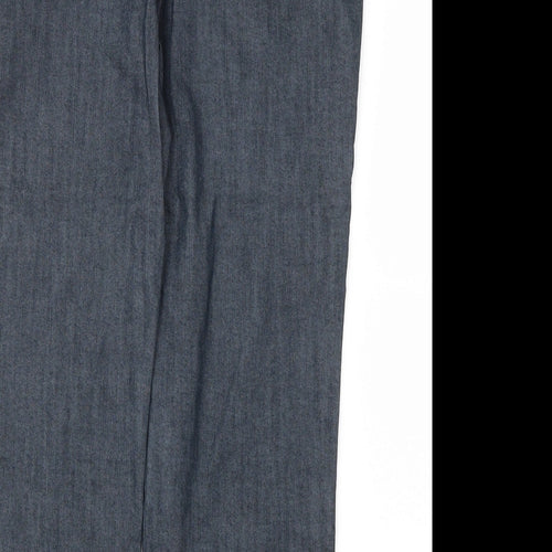 M&S Womens Grey   Trousers  Size 12 L24 in